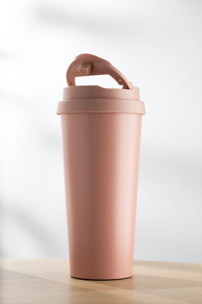 Pink tumbler or Thermos