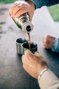 how to use a large thermos for coffee