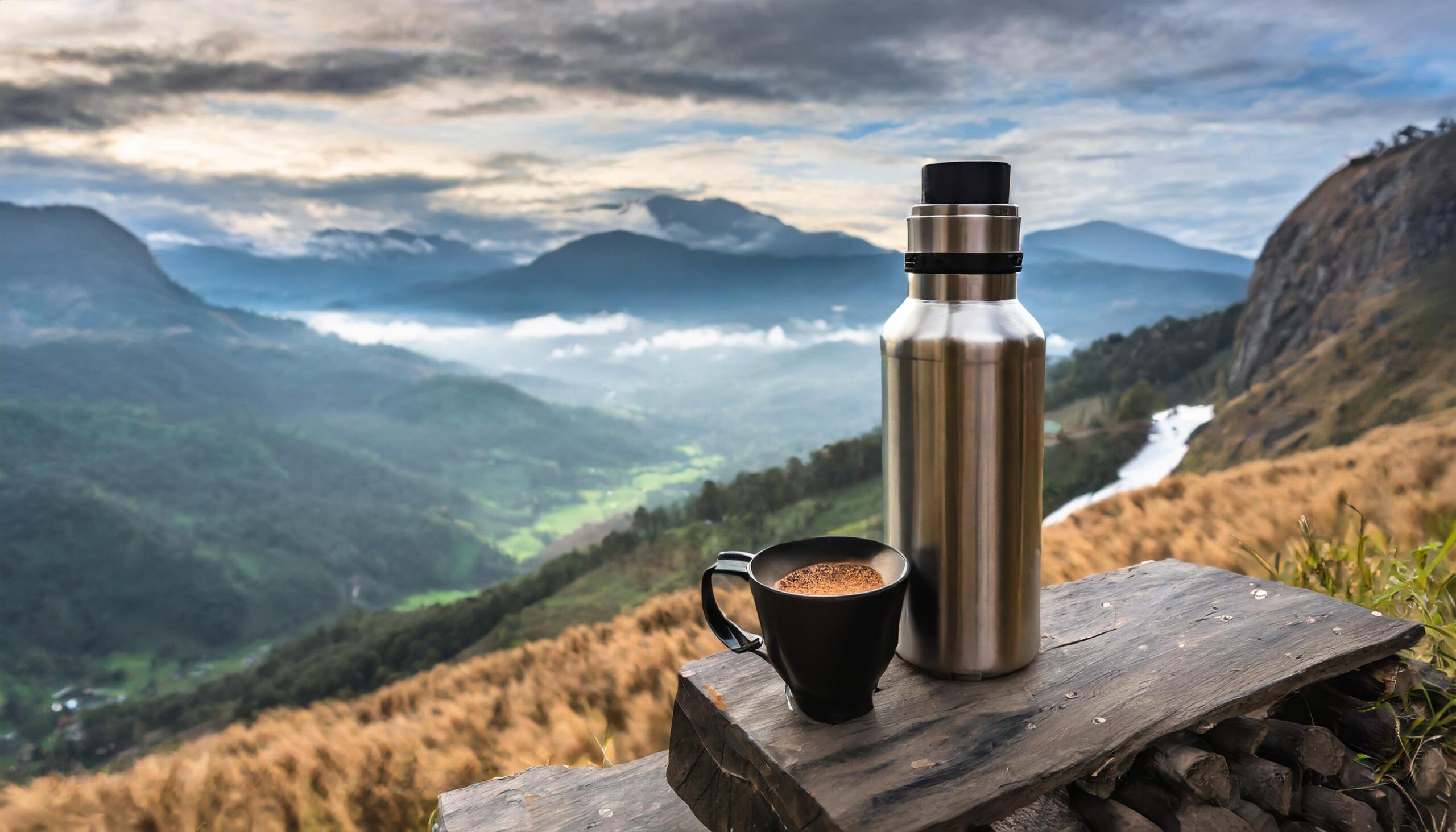 coffee flask is the perfect traveling companion for those who enjoy a good drink on the go 1